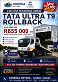 Tata Ultra T.9 Rollback